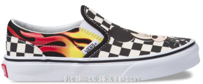 Outlet Vans Slip-On Disney Mickey and Minnie (PS)