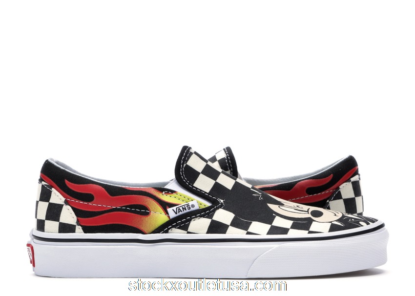 Outlet Vans Slip-On Disney Mickey and Minnie (W) VN0A38F7UJ4