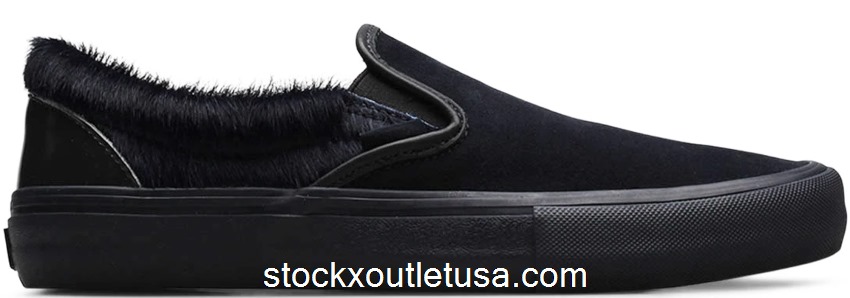 Outlet Vans Slip-On Engineered Garments Mismatched Cow Hair Blue VN0A3QXYTFR