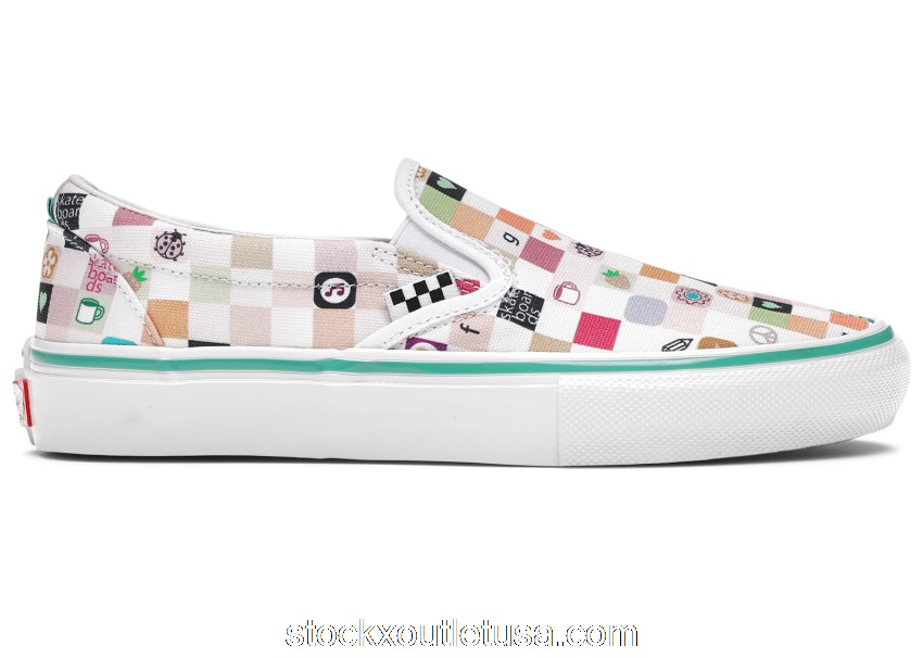 Outlet Vans Slip-On Frog Skateboards