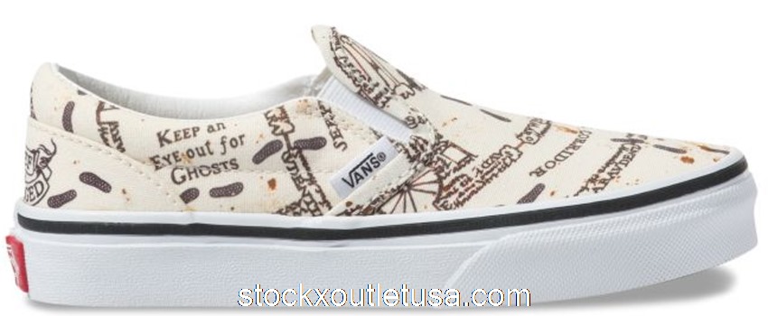 Outlet Vans Slip-On Harry Potter Marauders Map (PS)