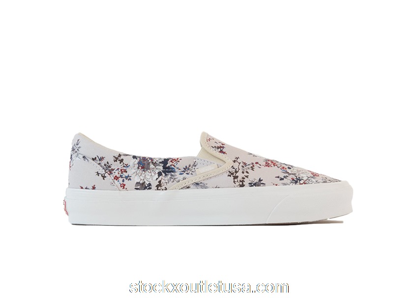 Outlet Vans Slip-On Kith 10th Anniversary Floral Turtledove VN0A45JK6BZ