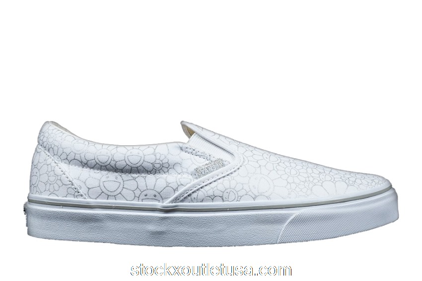 Outlet Vans Slip-On LX Murakami Silver Flower VN-0ZSIGQE