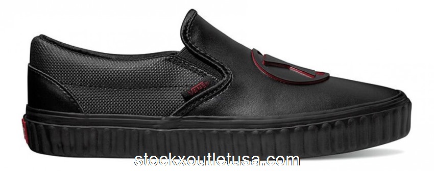 Outlet Vans Slip-On Marvel Black Widow VN0A38F7U7K