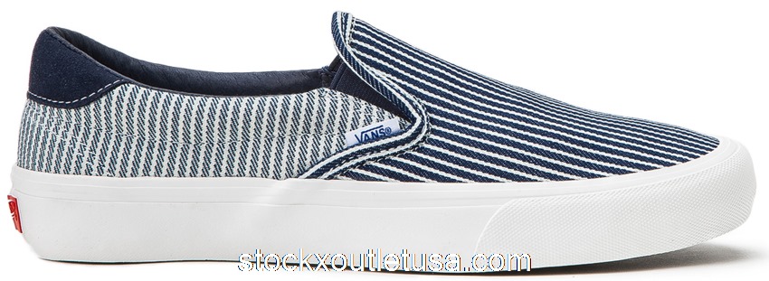 Outlet Vans Slip-On Mount Vernon Mills VN0A4BTZVY71