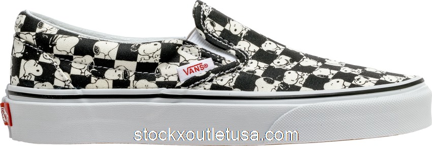 Outlet Vans Slip On Peanuts Snoopy VN0A38F7QQO