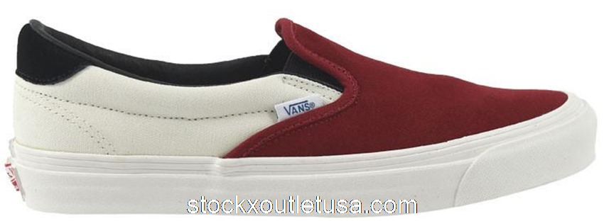 Outlet Vans Slip-On Red Dahlia VN0A38FZN8T