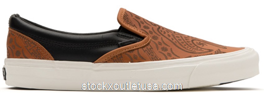Outlet Vans Slip-On Taka Hayashi x Brooks Tortoise Shell VN0A2Y36KCW