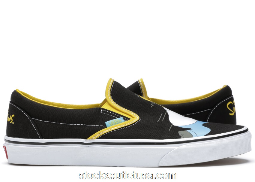 Outlet Vans Slip-On The Simpsons Homer & Bart