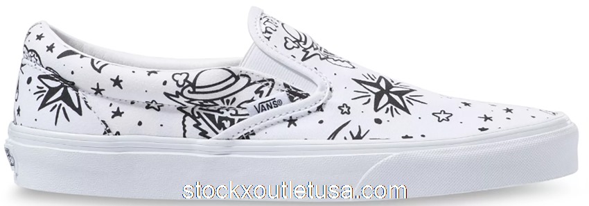 Outlet Vans Slip-On U-Color Tattoo