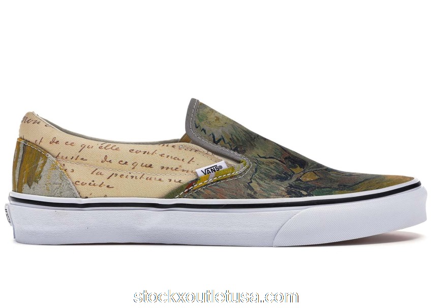 Outlet Vans Slip-On Van Gogh Skull VN0A38F7U48