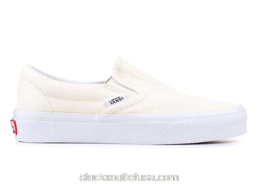 Outlet Vans Slip-On White VN000EYEWHT