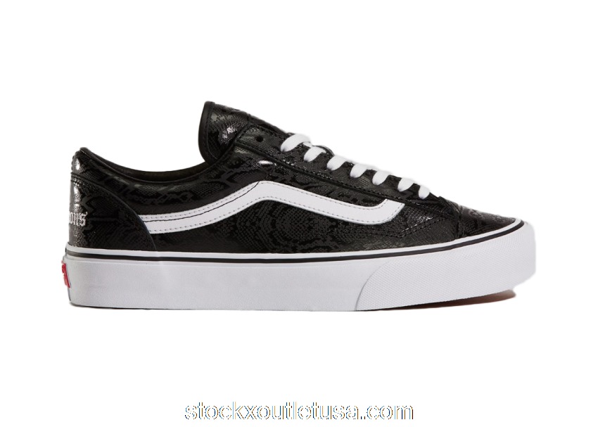 Outlet Vans Style 36 Noon Goons Black Snakeskin VN0A5FC36171
