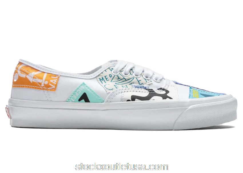 Outlet Vans Vault OG Authentic LX Geoff McFetridge Gamelan Of Tags VN0A4BV991V