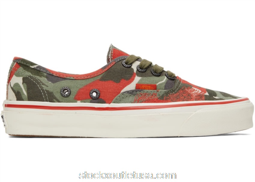 Outlet Vans Vault OG Authentic LX Nigel Cabourn Army Camo VN0A4BV99RB