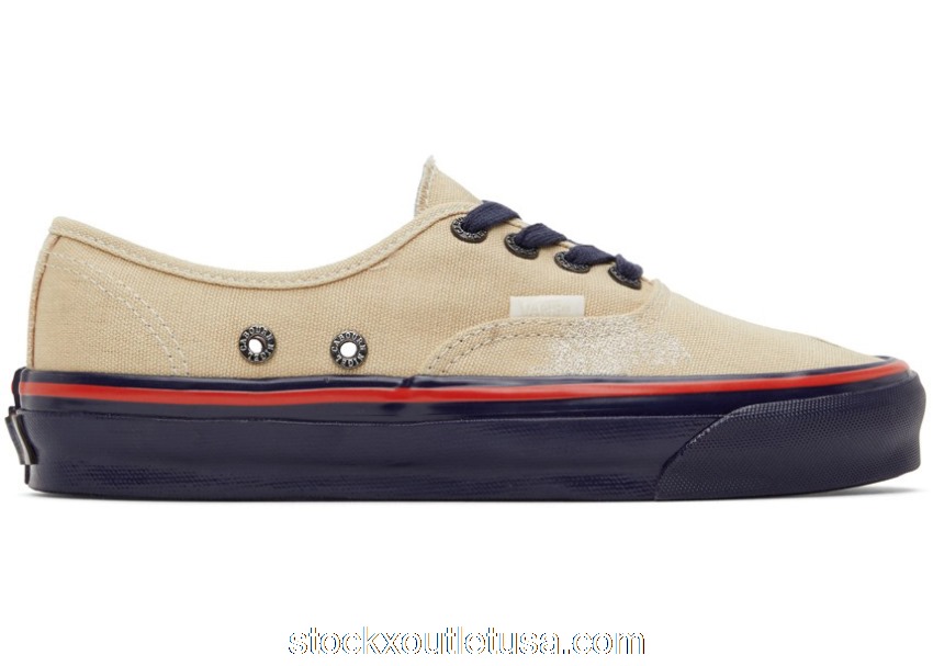 Outlet Vans Vault OG Authentic LX Nigel Cabourn Natural Navy VN0A4BV99RE