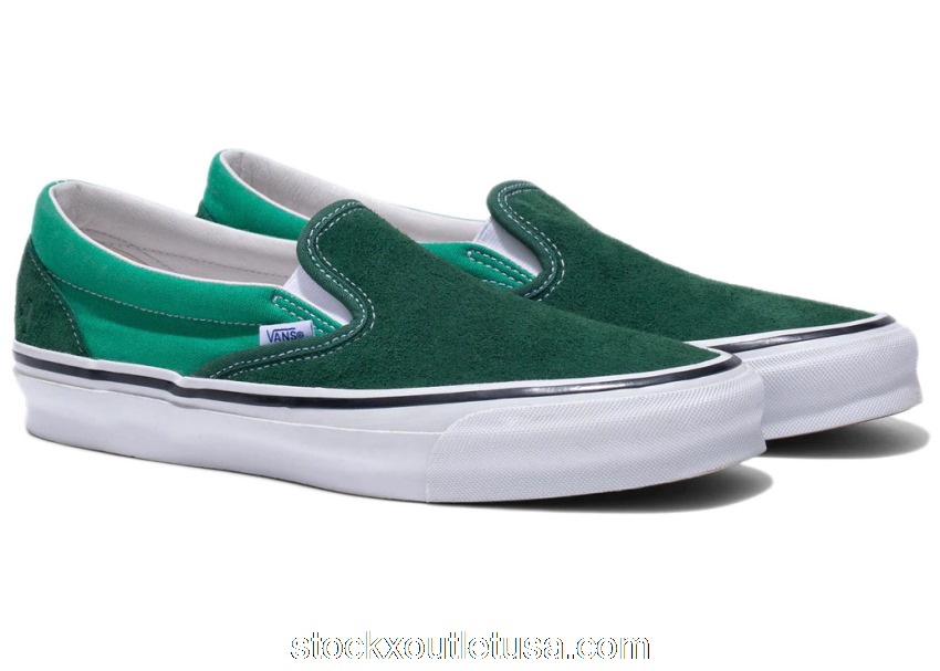 Outlet Vans Vault OG CLassic Slip-On LX Noah Green