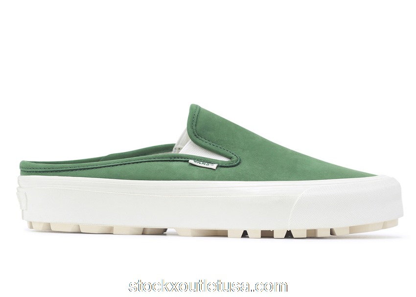 Outlet Vans Vault OG Mule LX Museum Of Peace & Quiet Green