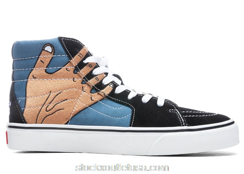 Outlet Vans Vault UA Sk8-Hi VR3 LX Imran Potato Navy Blue VN0A5EE7B7F