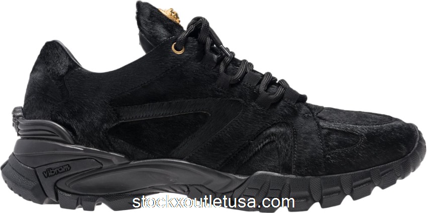 Outlet Versace Amico Trainer Low x Kith Pony Hair VSDSU7404-D96VG-D41O