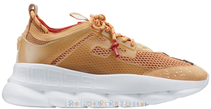 Outlet Versace Chain Reaction 2 Chainz Tan DSU7071 D5CTG KDT1H