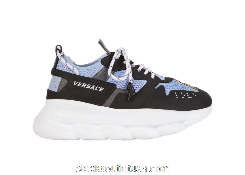 Outlet Versace Chain Reaction 2 Light Blue Black DSU7462-DTP1G_KNPG