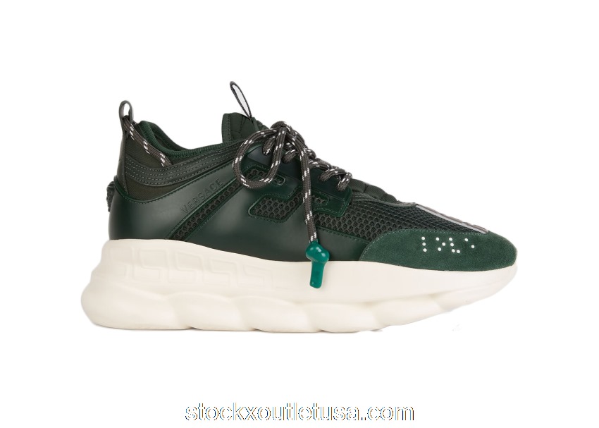 Outlet Versace Chain Reaction Army Green DSU7071E-D7CTG_K033