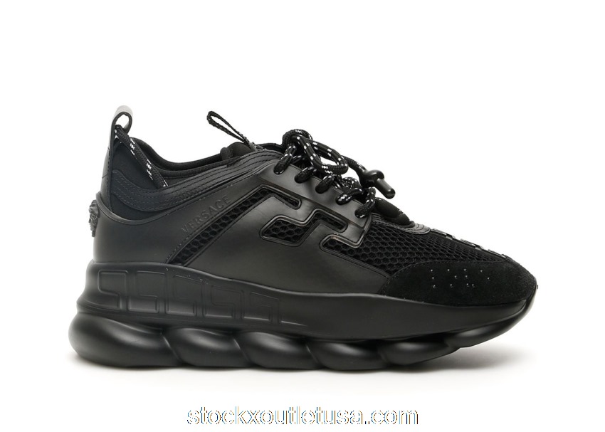 Outlet Versace Chain Reaction Black (W) DSR705G D7CTG D41