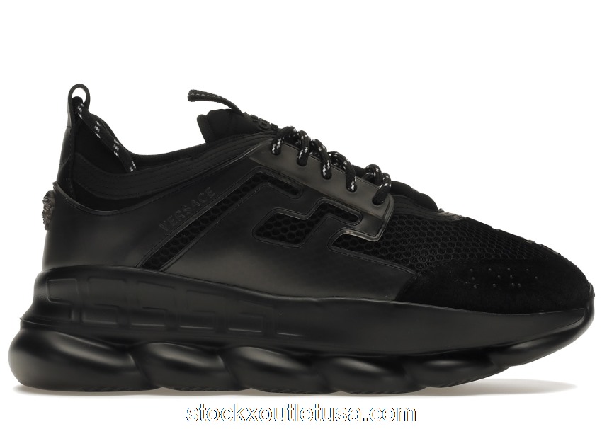 Outlet Versace Chain Reaction Black DSU7071E-D7CTG-DSV-400-D41