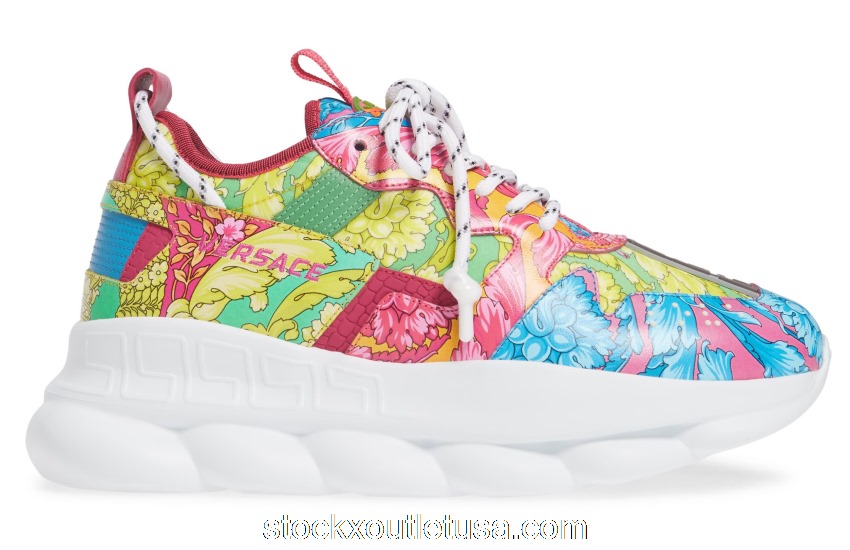 Outlet Versace Chain Reaction Fluo Barocco DSU7462-D30TG_DMC