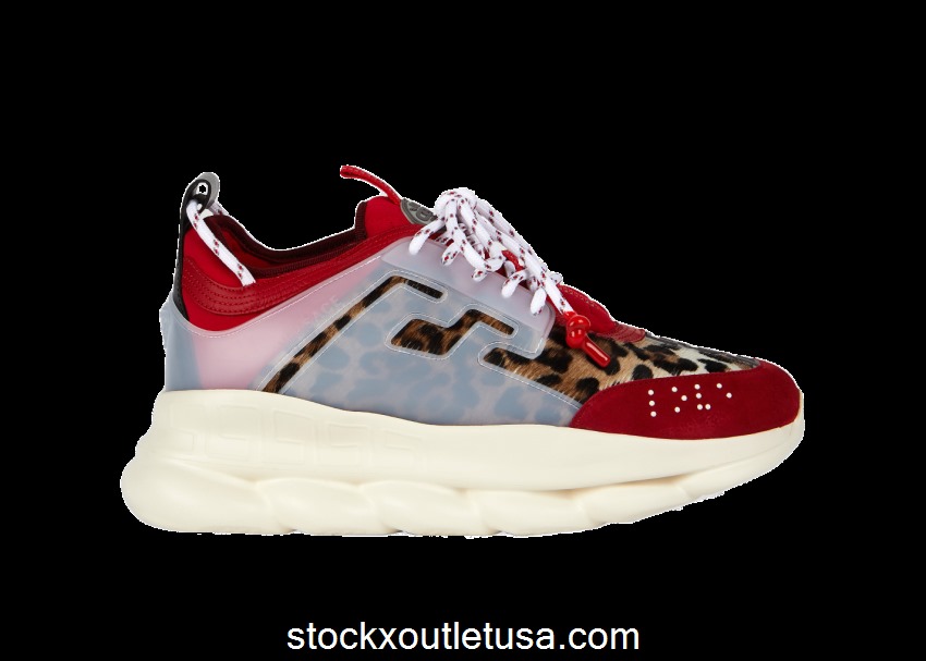 Outlet Versace Chain Reaction Red Cheeta DSU7071E-DMV1G_DPYC