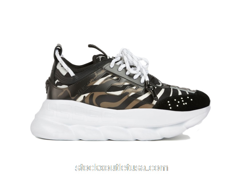 Outlet Versace Chain Reaction Zebra DSU7071E-D4TZG_DNW