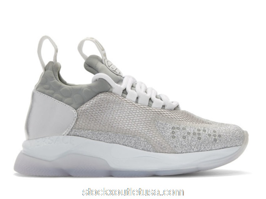Outlet Versace Cross Chainer Silver Grey DSU7349-D27TG_D43AR