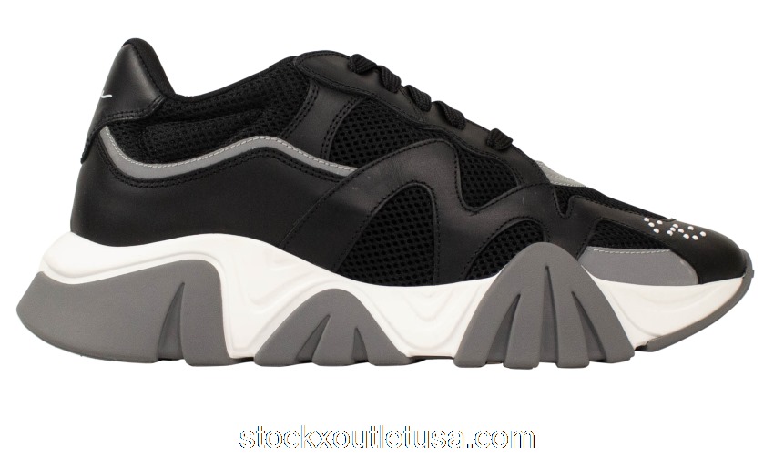 Outlet Versace Squalo Black White DSU7703DVTREG