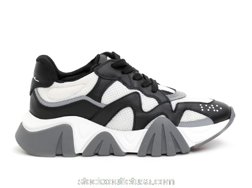 Outlet Versace Squalo White Black Mesh (W) DST113G-D16TV_DBN