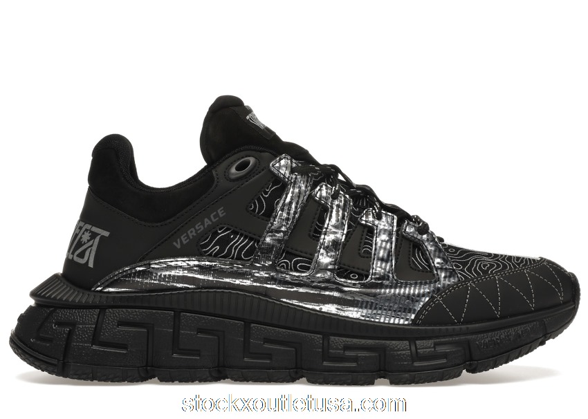 Outlet Versace Trigreca Black DSU8094 D18TCG D4192