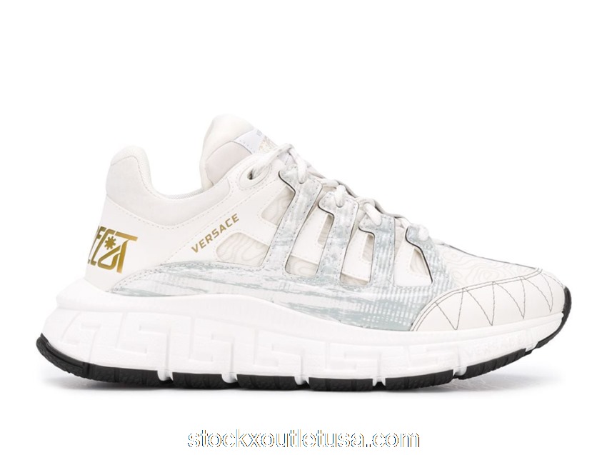 Outlet Versace Trigreca White Blue (W) DST539G D18TCG D0191