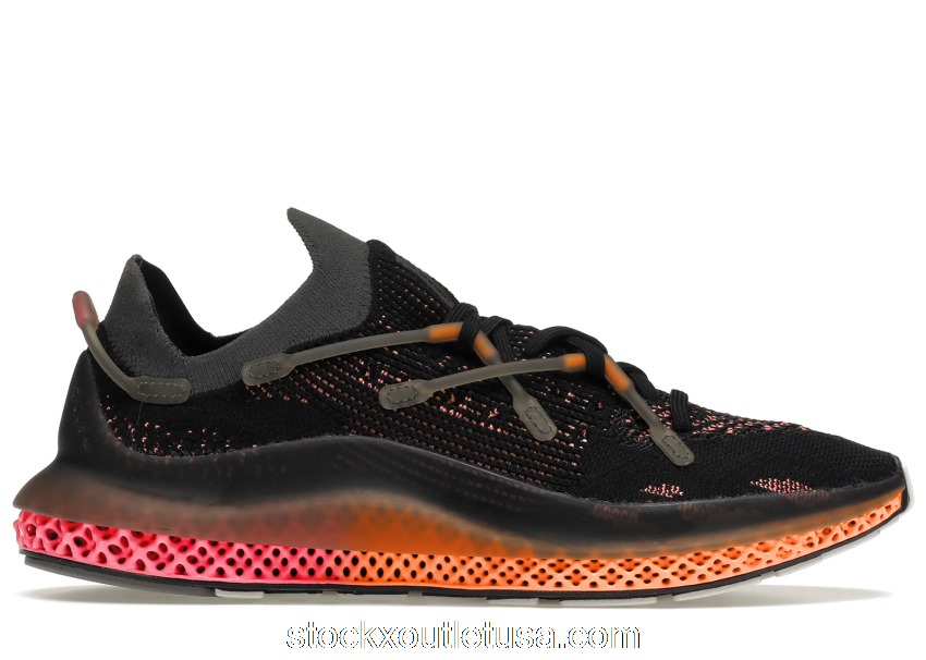 Outlet adidas 4D Fusio Black Orange Pink FZ2414