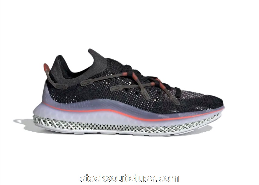 Outlet adidas 4D Fusio Core Black Solar Red GZ7884