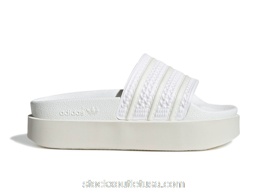 Outlet adidas Adilette Bonega Slides Cloud White Off White Off White (W) GY0886