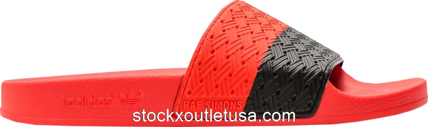 Outlet adidas Adilette Raf Simons Two Tone Orange B25418