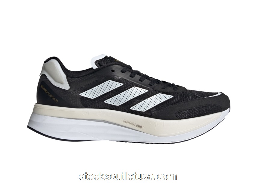 Outlet adidas Adizero Boston 10 Black White H67513
