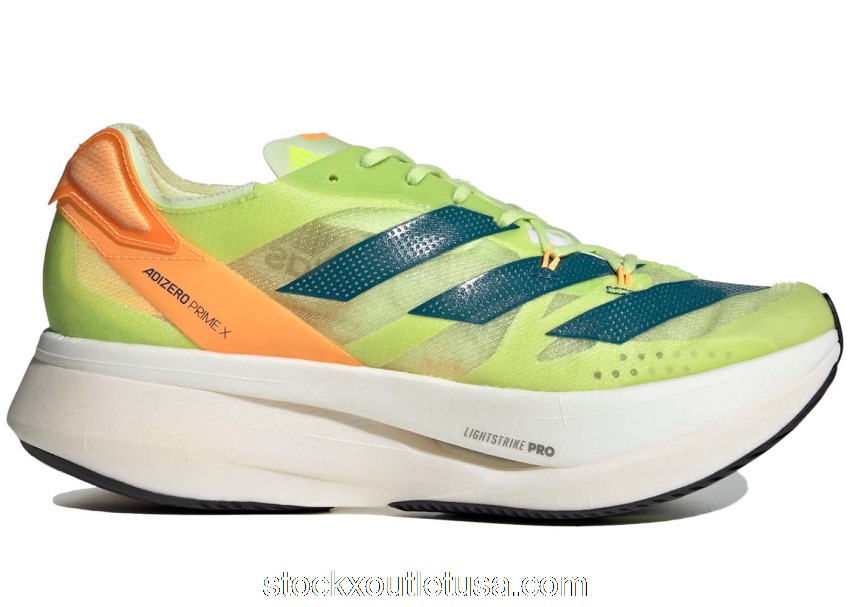 Outlet adidas Adizero Prime X Pulse Lime Real Teal GX3136