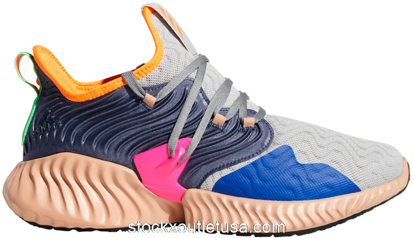 Outlet adidas Alphabounce Instinct Clima Grey Blue Ash Pink DB2731