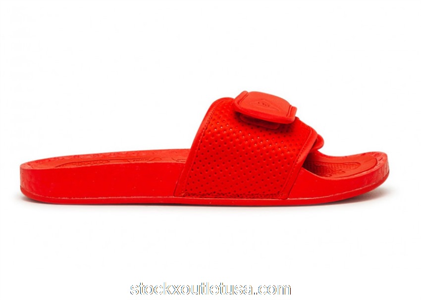 Outlet adidas Boost Slide Pharrell Active Red FY6140
