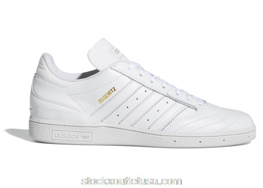 Outlet adidas Busenitz White Gold Metallic EE6250