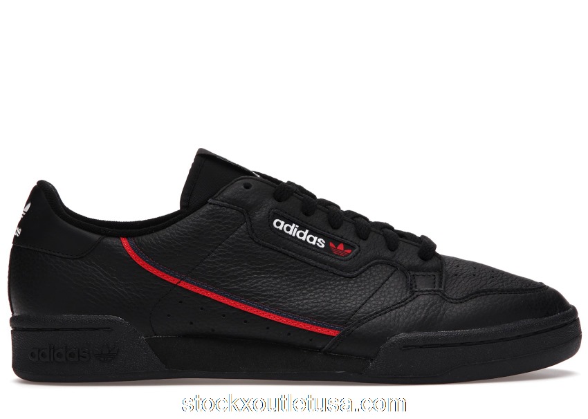 Outlet adidas Continental 80 Black Scarlet Red G27707