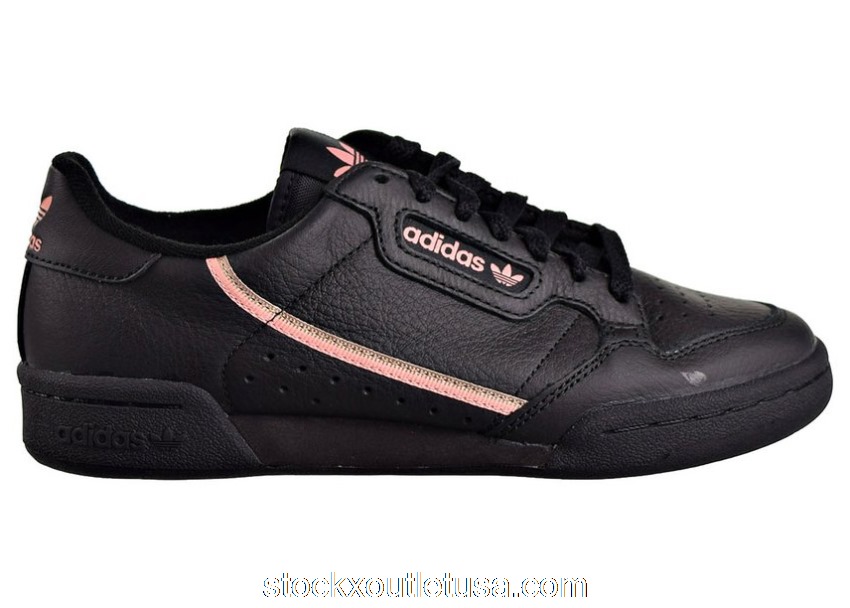 Outlet adidas Continental 80 Black Trace Pink (W) EE4349
