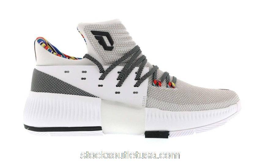 Outlet adidas D Lillard 3 Arthur Ashe BHM BY3474