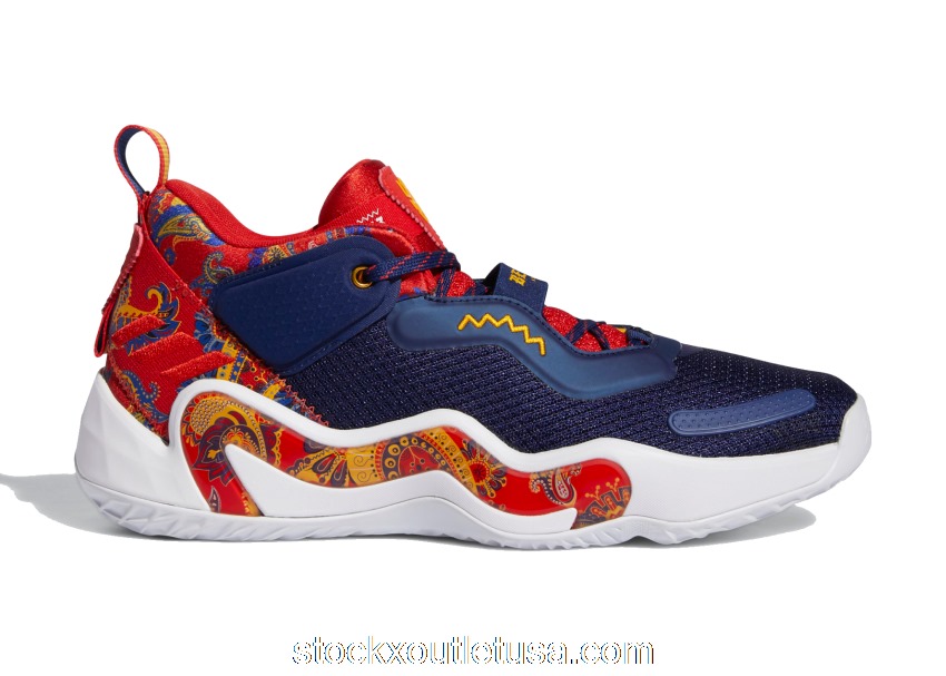 Outlet adidas D.O.N. Issue #3 Bel-Air Athletics Dark Blue GV7273/H68047